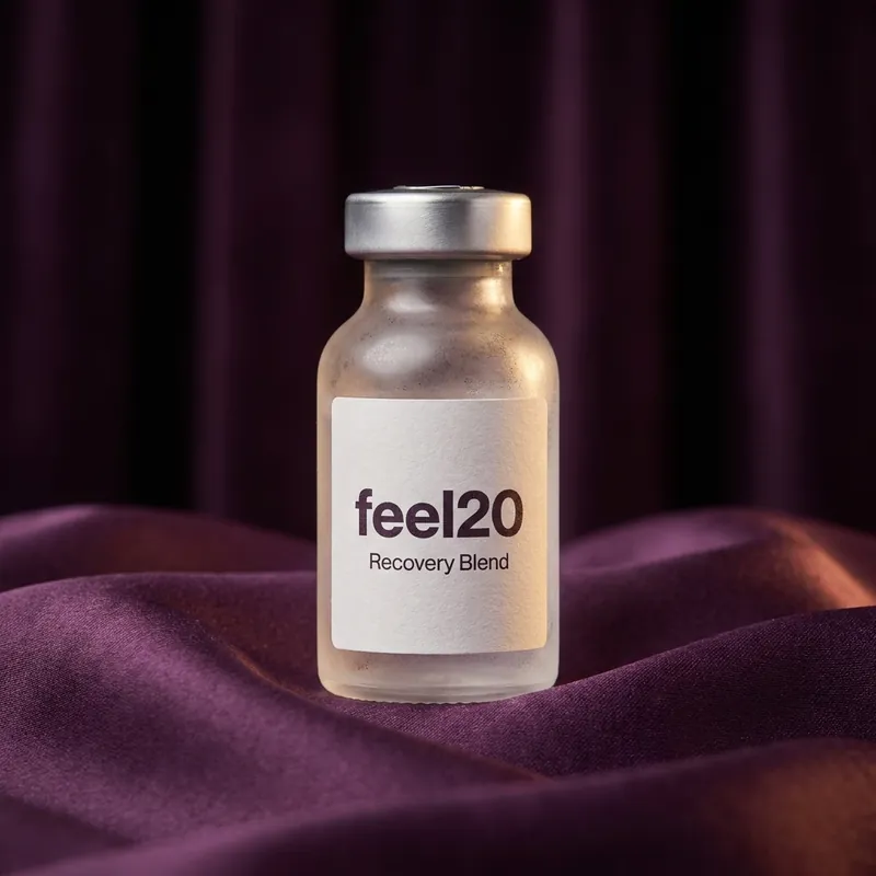 A Feel20 Recovery Blend vial